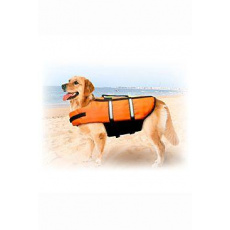 Vesta plavací Dog S 30cm oranžová KAR