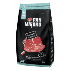 PAN MIĘSKO Pork with wild boar XL - suché krmivo pro psy - 20kg