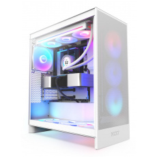 NZXT H7 Flow RGB Midi Tower Bílá