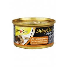 Gimcat ShinyCat konz. tuniak+krevetka+maltóza 70g Gimcat ShinyCat konz. tuniak+krevetka+maltóza 70g