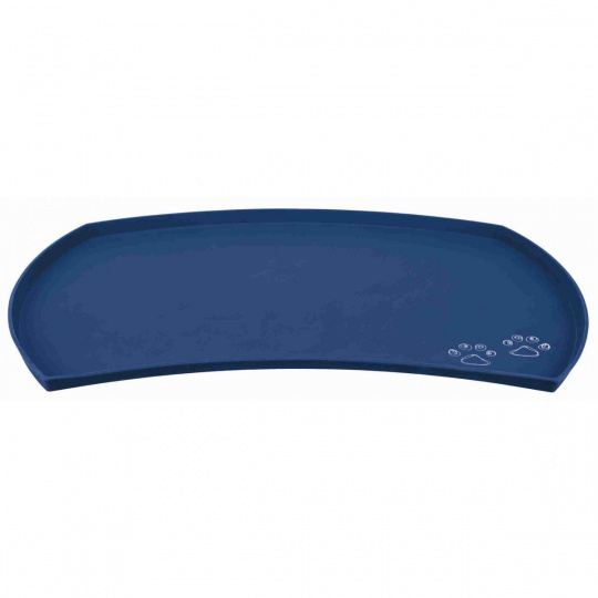 Prestieranie pod misky silikónové 48 x 27 cm, modré