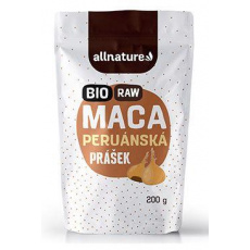 Allnature Maca prášok BIO RAW 200g
