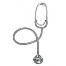 Fonendoskop CVET dvojkomorový 1-hadičkový sivý