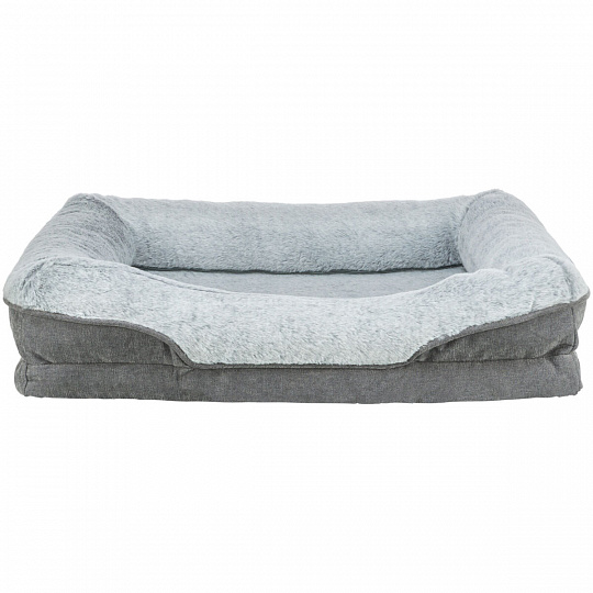 Vital Bed LINO, ortopedický obdĺžnikový pelech, sivá/svetlosivá