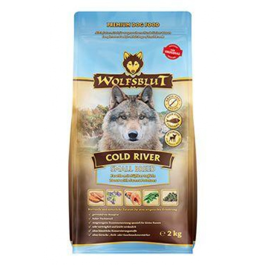 Wolfsblut Dog Small Breed Cold River 2kg Wolfsblut Dog Small Breed Cold River 2kg