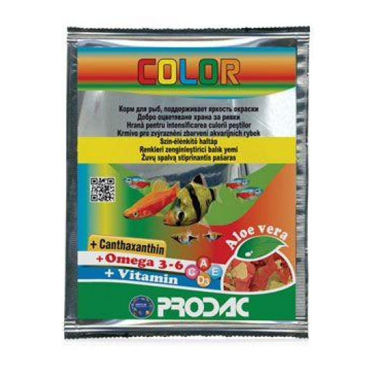 Krmivo pre ryby Prodac Color 12g Krmivo pre ryby Prodac Color 12g