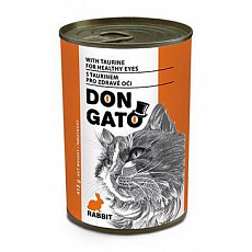 Don Gato cat konz. králičie 415g