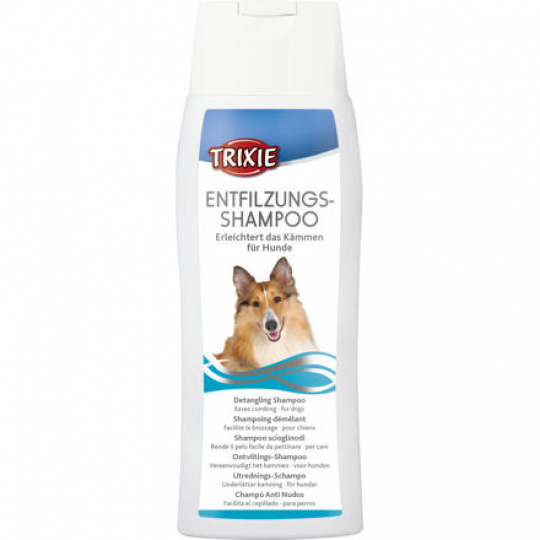 TRIXIE Entfilzung šampon 250 ml - usnadňuje rozčesání dlouhé srsti