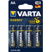 Varta Energy AA Baterie na jedno použití Alkalický