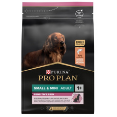 Purina Pro Plan Small & Mini Adult Sensitive Skin 3 kg Dospělý jedinec Losos