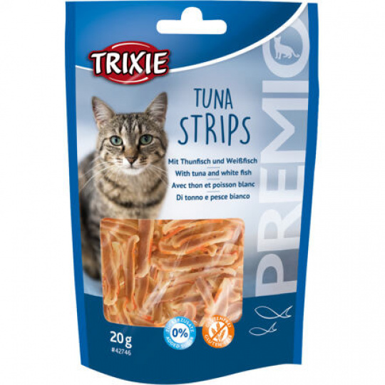 PREMIO Tuna Strips - pásiky s tuniakom, 20g PREMIO Tuna Strips - pásiky s tuniakom, 20g