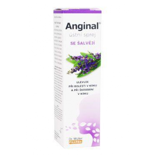 Dr.Muller Anginal ústny sprej so šalviou 30ml Dr.Muller Anginal ústny sprej so šalviou 30ml