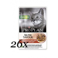 ProPlan Cat  kaps. Steriliz. hovězí 26x85g