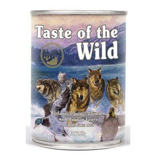 Taste of the Wild konzerva Wetlands Wild Fowl 390g Taste of the Wild konzerva Wetlands Wild Fowl 390g