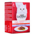 GOURMET Mon Petit Meat Mix - mokré krmivo pro kočky - 6 x 50 g