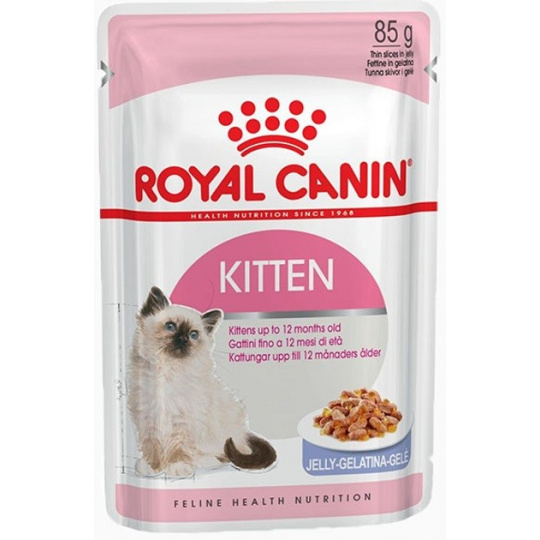 Royal Canin FHN Kitten Instinctive v želé - vlhké krmivo pro koťata - 12x85g