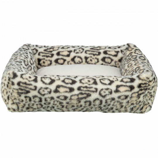 SOFT Edition pelech LEO s okrajom, 80 x 60 cm, krémová/leopardia SOFT Edition pelech LEO s okrajom, 80 x 60 cm, krémová/leopardia