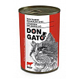 Don Gato cat konz. hovädzie 415g