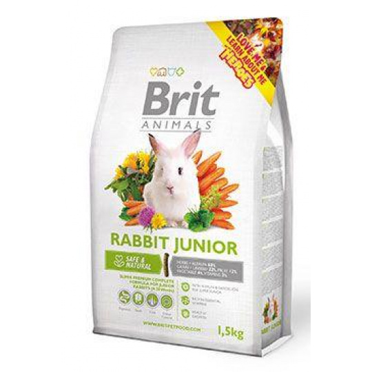 Brit Animals Rabbit Junior Complete 1,5kg Brit Animals Rabbit Junior Complete 1,5kg