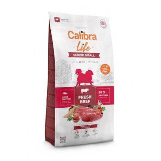 Calibra Dog Life Senior Small Fresh Beef 1,5kg Calibra Dog Life Senior Small Fresh Beef 1,5kg