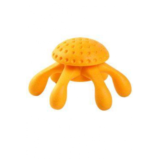 Hračka pes OCTOPUS MINI pláv. z TPR oranžová Kiwi Hračka pes OCTOPUS MINI pláv. z TPR oranžová Kiwi