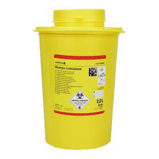 Kontajner pre medicínsky odpad 2,2l CVET Kontajner pre medicínsky odpad 2,2l CVET