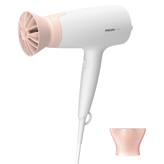 Philips 3000 series BHD300/10 vysoušeč vlasů 1600 W Růžová, Bílá