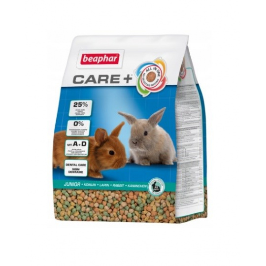 Krmivo Beaphar Care+ Rabbit Junior pro králíky - 1,5 kg