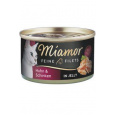 Miamor Cat Filet konzerva kuracie mäso+šunka v želé 100g