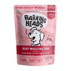 BARKING HEADS Beef Waggington kapsička 300g BARKING HEADS Beef Waggington kapsička 300g