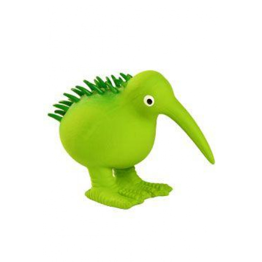 Hračka pes WHISTLE latex, pískacia, zelená 13,5cm Kiwi Hračka pes WHISTLE latex, pískacia, zelená 13,5cm Kiwi