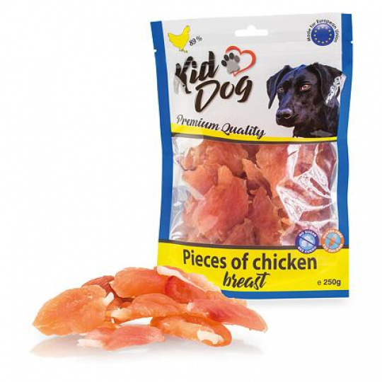 KIDDOG kúsky kuracích pŕs 250 g KIDDOG kúsky kuracích pŕs 250 g