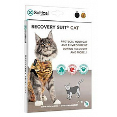 Obleček ochranný Suitical Cat TIGER 33cm XXS