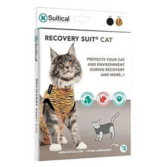 Obleček ochranný Suitical Cat TIGER 33cm XXS Obleček ochranný Suitical Cat TIGER 33cm XXS