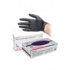Rukavice hniezdo.vyš.CVET nitril M/100ks bez púdru, čierne Rukavice hniezdo.vyš.CVET nitril M/100ks bez púdru, čierne