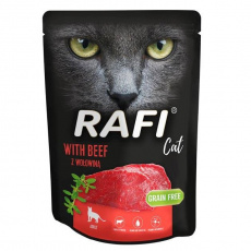 DOLINA NOTECI RAFI CAT Hovězí - Mokré krmivo pro kočky 300 g