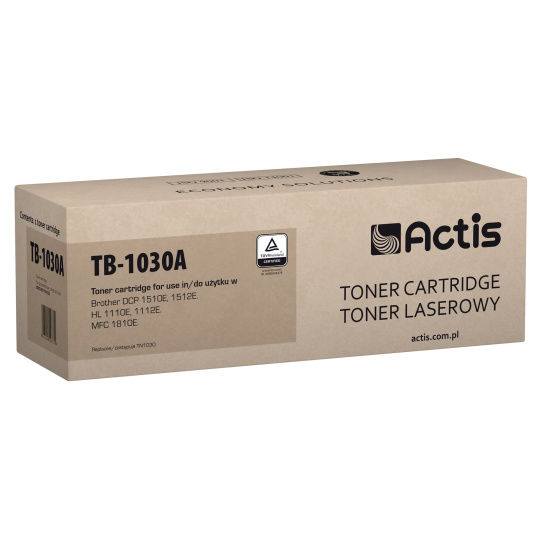 Actis Tonerová kazeta TB-1030A (náhradní kazeta Brother TN-1030; Supreme; 1000 stran; černá)