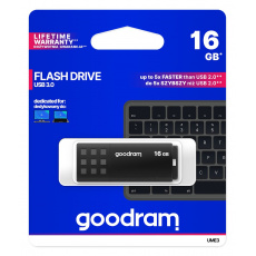 Goodram UME3 16 GB USB Type-A 3.0 (3.1 Gen 1) paměťová karta černá