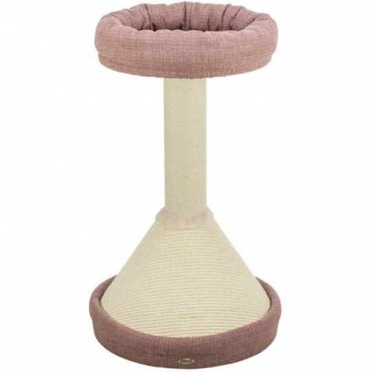 Škrabadlo VIVIANA 80 cm, kužeľová základňa, lôžko, antická ružová Škrabadlo VIVIANA 80 cm, kužeľová základňa, lôžko, antická ružová