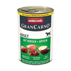 GRANCARNO Adult - s jelením mäsom a jablkami 400 g GRANCARNO Adult - s jelením mäsom a jablkami 400 g