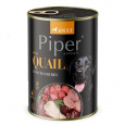 NEW PIPER s prepelicou a brusnicami, konzerva pre psy 400 g