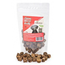 NATURECA pochúťka Mäsové kocky Jeleň 100% mäso 150g NATURECA pochúťka Mäsové kocky Jeleň 100% mäso 150g
