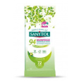 SANYTOL čistič univerz. 94% rástol.pôvodu utierky 72ks