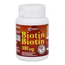 Biotín 300mcg 90tbl Nutricius Biotín 300mcg 90tbl Nutricius