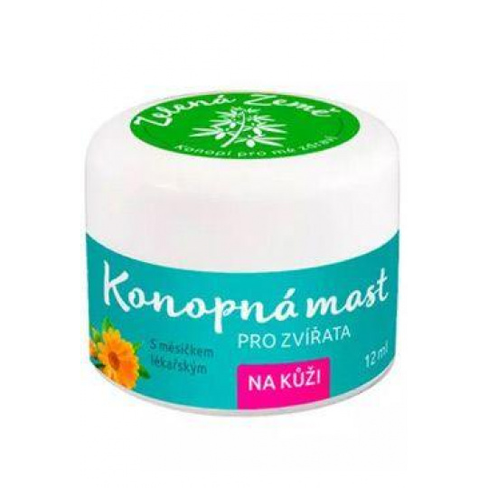 Konopná masť na kožu pre zvieratá 12ml Konopná masť na kožu pre zvieratá 12ml