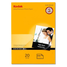 Kodak Premium fotopapír Bílá Lesk