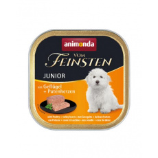 Animonda Vom Feinsten dog PUPPY hydinové a morčacie srdiečka bal. 11 x 150 g