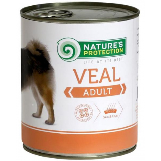 Natures P KONZERVA dog adult teľacie 800 g Natures P KONZERVA dog adult teľacie 800 g