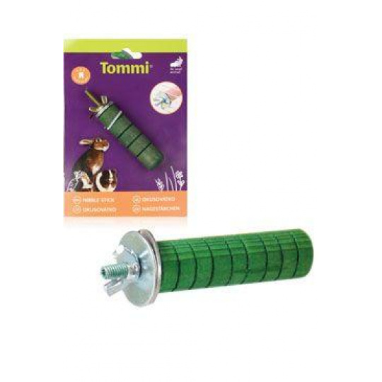 Hračka hlodavec okusovátko S, zelené 7cm Tommi Hračka hlodavec okusovátko S, zelené 7cm Tommi