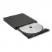 Qoltec 51858 Externí DVD-RW rekordér | USB 2.0 | Černá